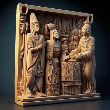 3D model Age of Civilizations II game (STL)